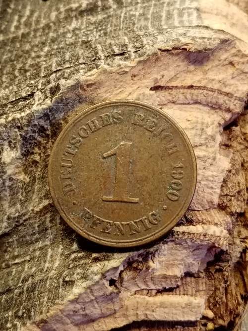 1 pfennig 1900