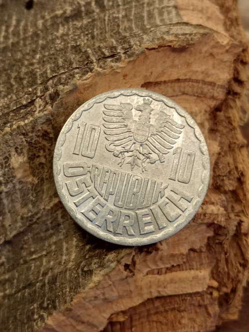 10 Groschen 1968 coin
