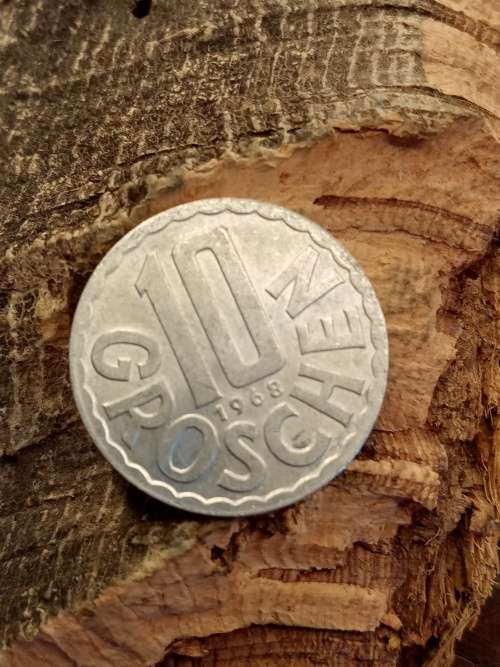 10 Groschen 1968 coin
