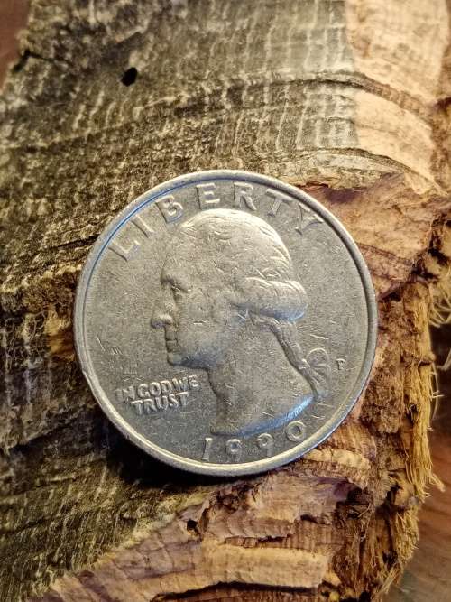 United States of America Quarter Dollar 1990