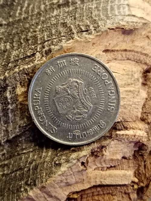 Ten cents Singapore 1980