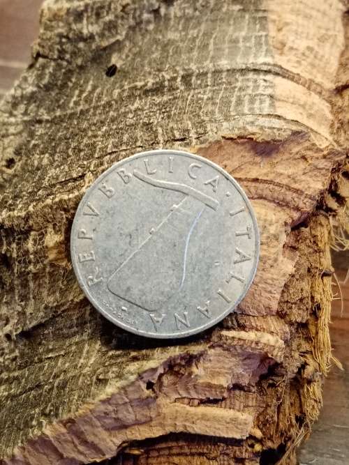 5 Italian coin 1953