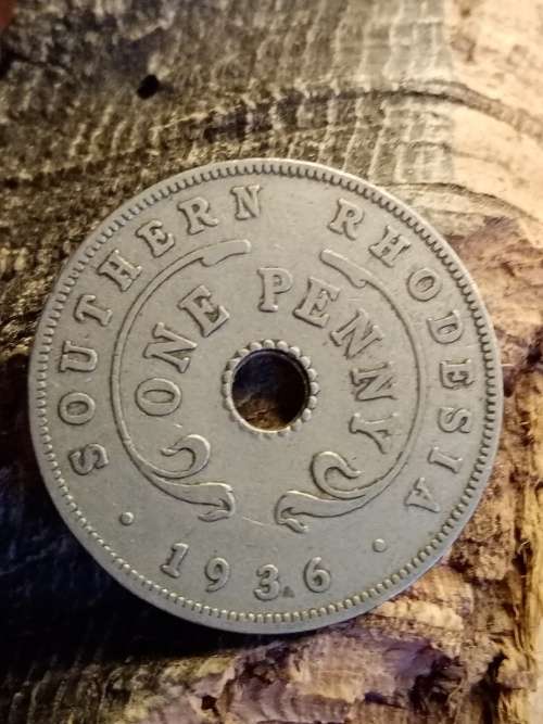 Souther Rhodesia One penny 1936