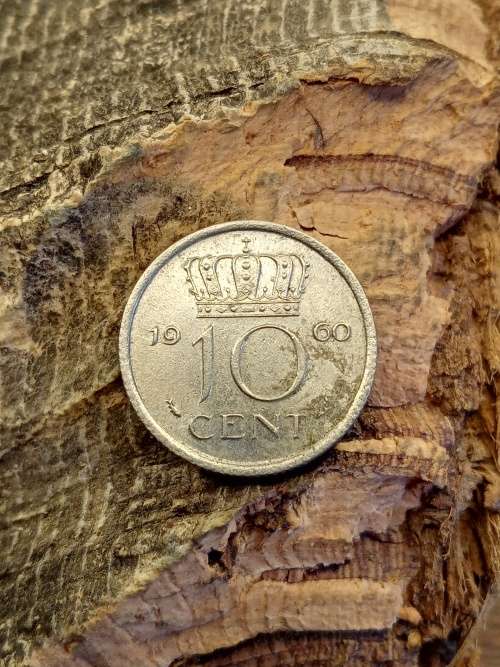 Netherlands 10 cents 1960
