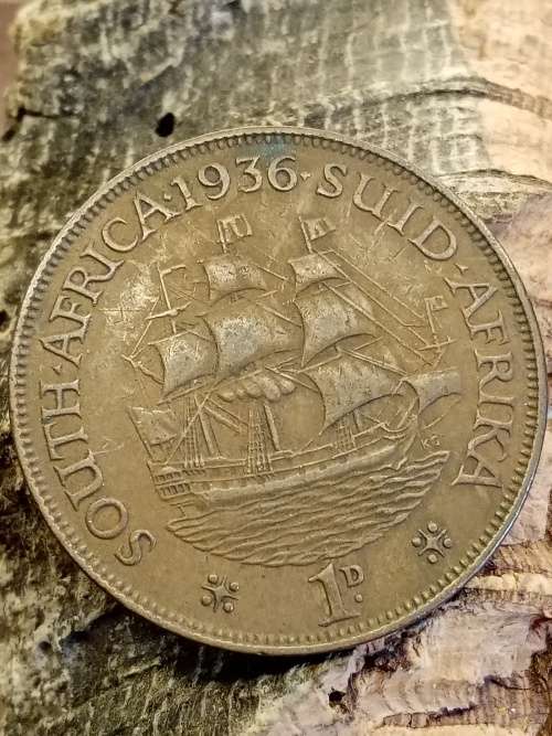 South Africa 1 penny 1936
