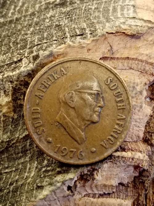 South Africa 1 cent 1976
