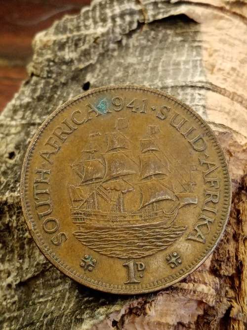 South Africa 1 penny 1941