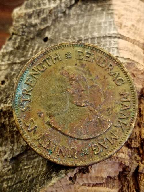 South Africa 1 cent 1962