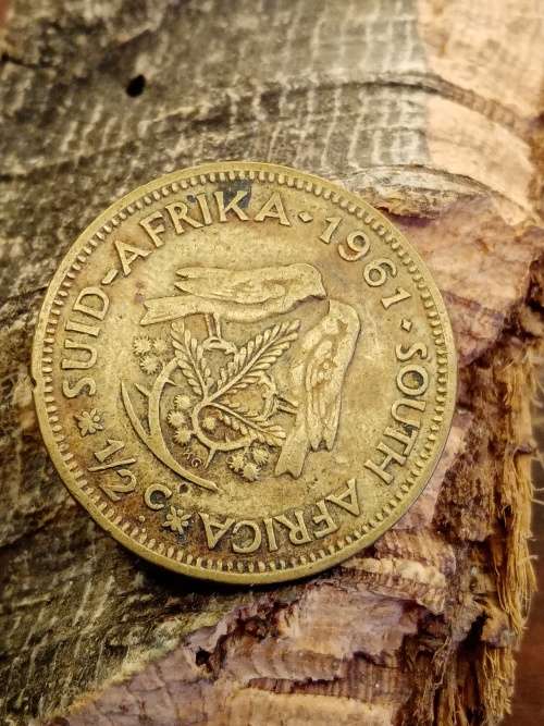 South Africa 1/2 cent 1961