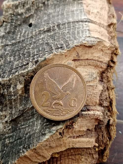 South Africa 2 cent 1997