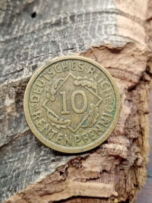 Germany 10 rentenpfennig 1924