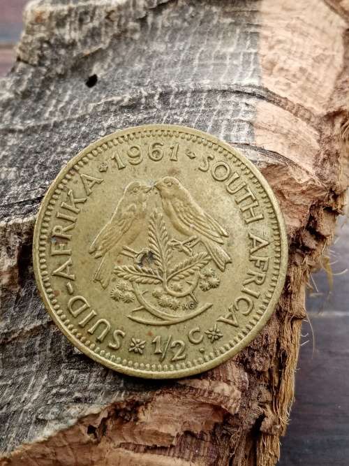 South Africa 1961 1/2 cent