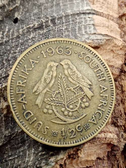 South Africa 1/2 cent 1963