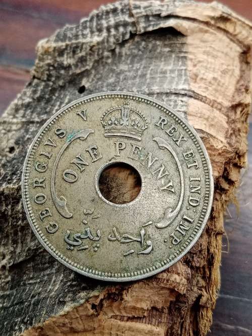 British West Africa One Penny 1919