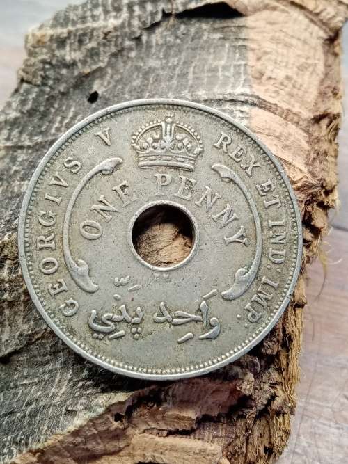 British West Africa One Penny 1920