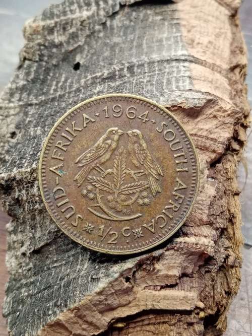 South Africa 1/2 cent 1964