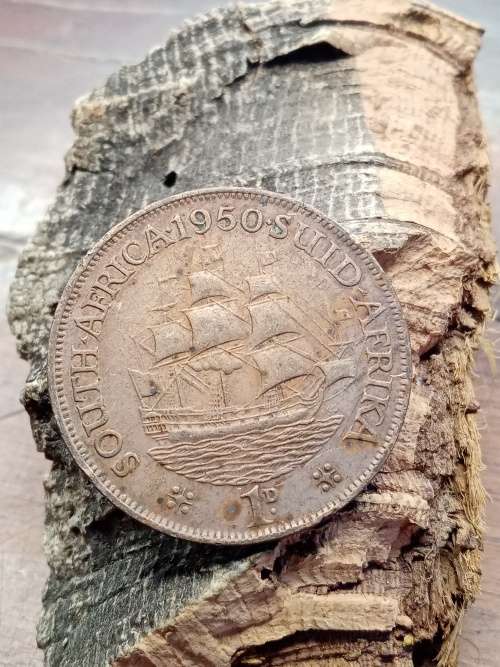South Africa One penny 1950