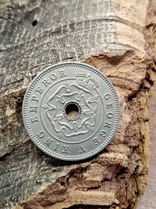 1934 Southern Rhodesia 1/2 penny