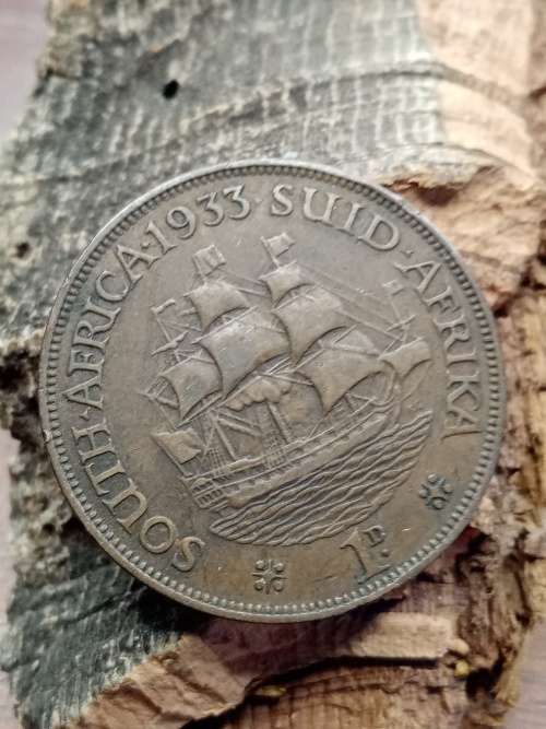 South Africa One Penny 1933