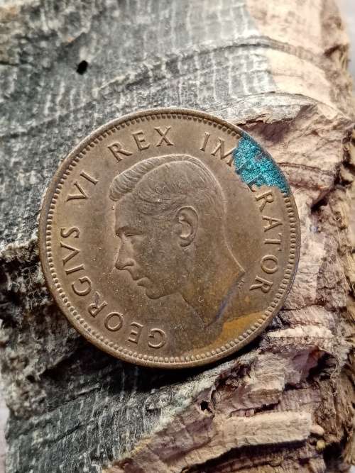 South Africa 1942 1/2 penny