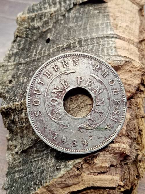 Southern Rhodesia 1934 one penny