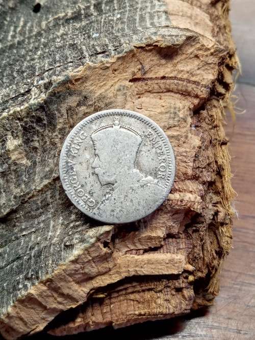 Southern Rhodesia three pence 1935