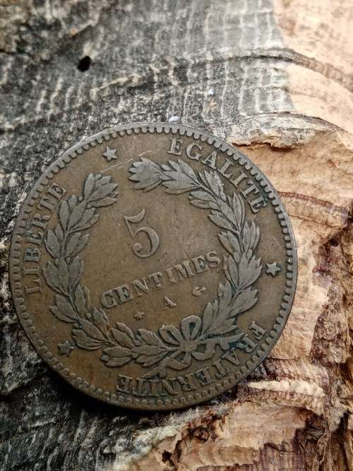 France 5 centimes 1975