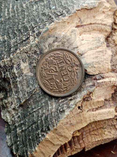 Netherlands 1/2 cent 1934