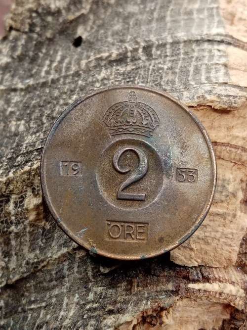 Sweden 2 Ore 1953