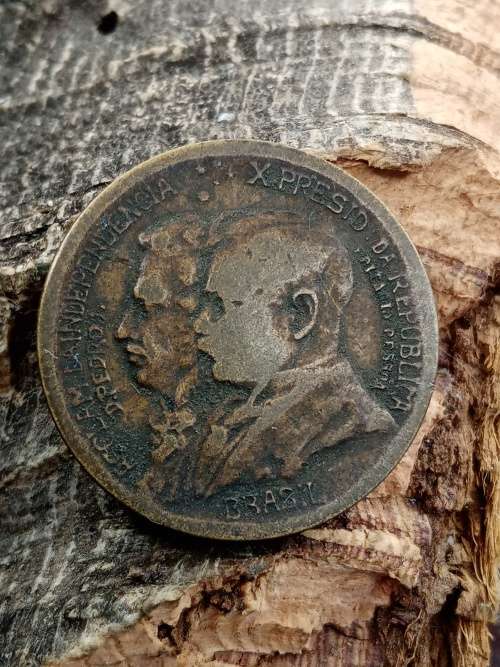 Brazil 500 Reis 1922 (100th Anniversary Independence of Brazil)