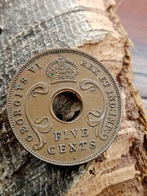 British East Africa Five Cent 1937