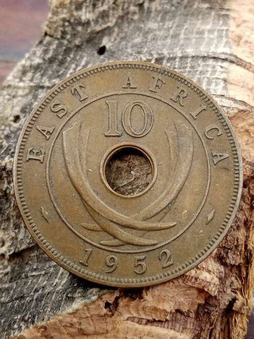 British East Africa 10 cents 1952