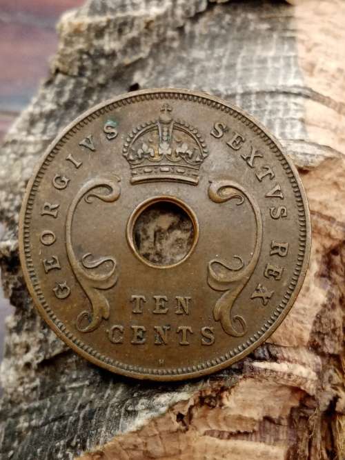 British East Africa 10 cents 1952