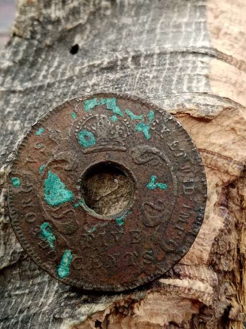 British East Africa 5 cents 1923