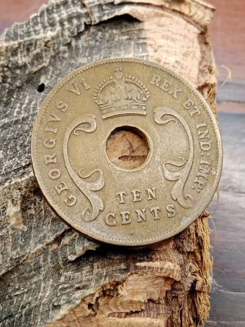 British East Africa 10 cents 1941