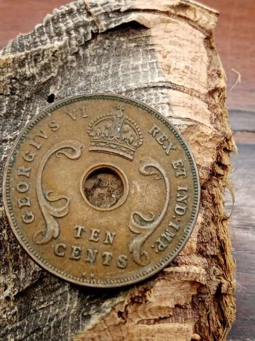 British East Africa 10 cents 1937