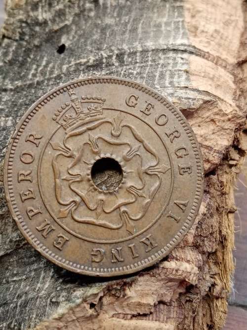 Southern Rhodesia One Penny 1943