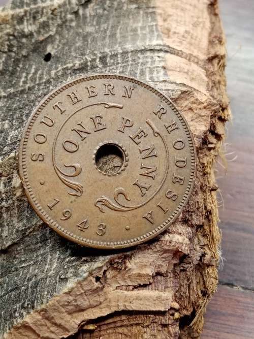 Southern Rhodesia One Penny 1943