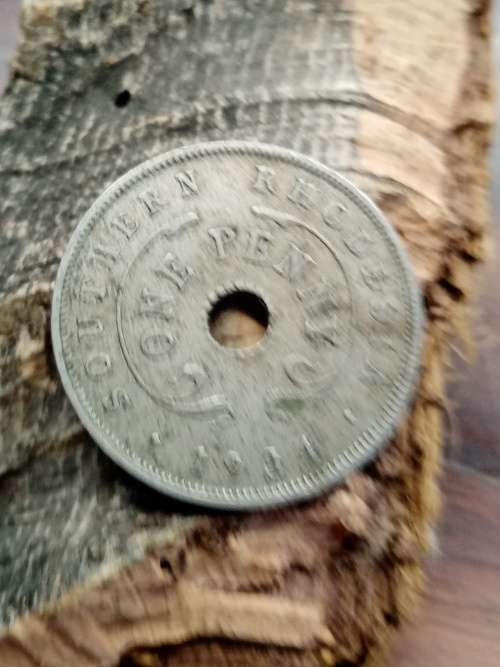 Southern Rhodesia One Penny 1934
