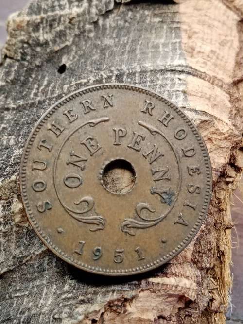Southern Rhodesia One Penny 1951