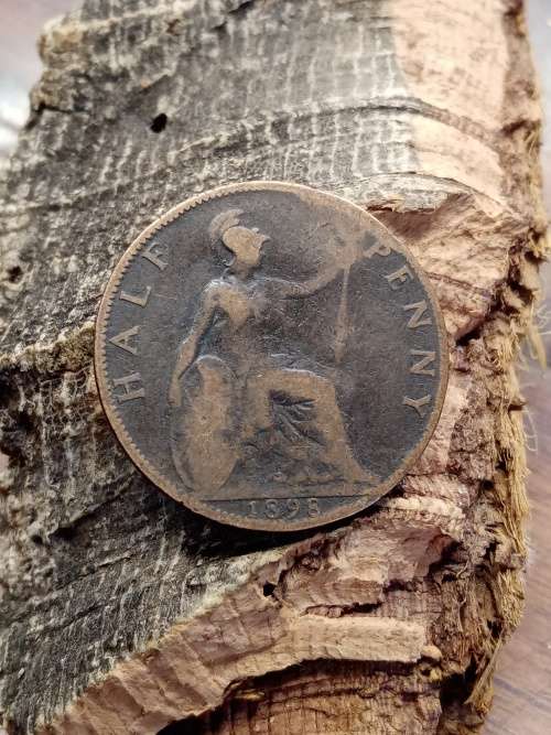 United Kingdom half penny 1898