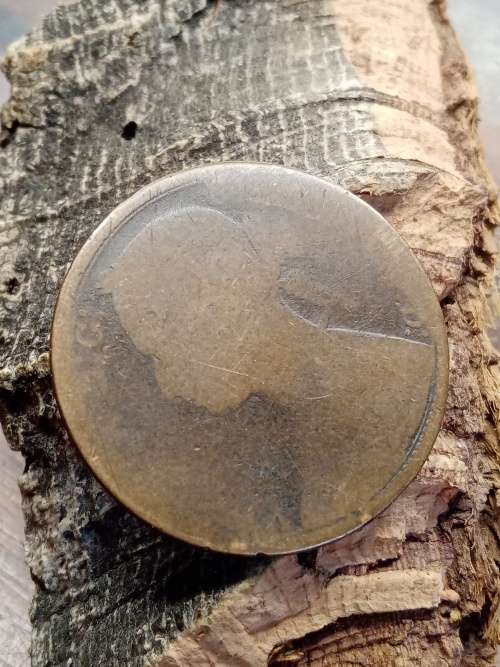 United Kingdom one penny 1874