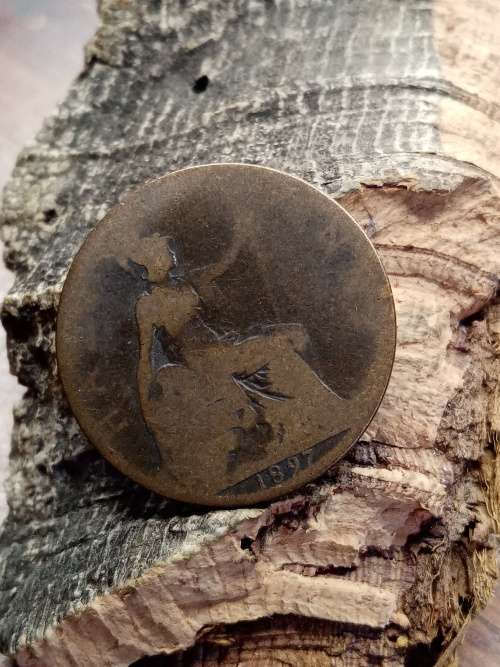 United Kingdom half penny 1897
