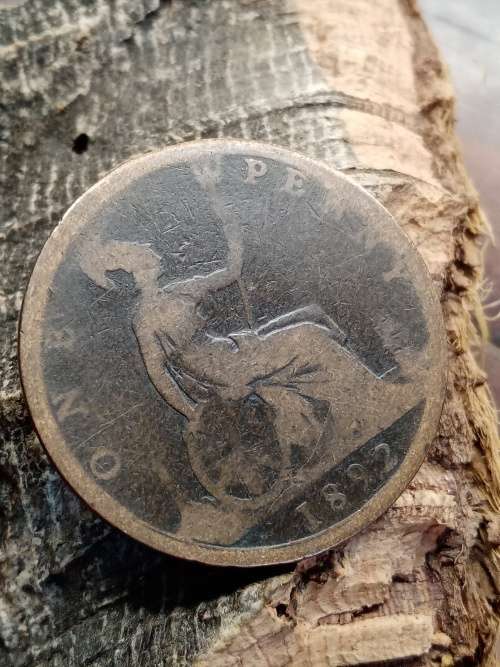 United Kingdom one penny 1892