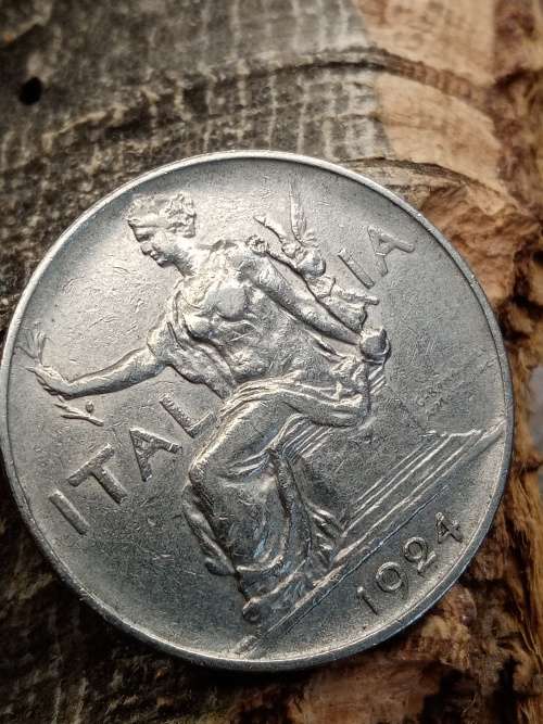 Italy 1 Lira 1924