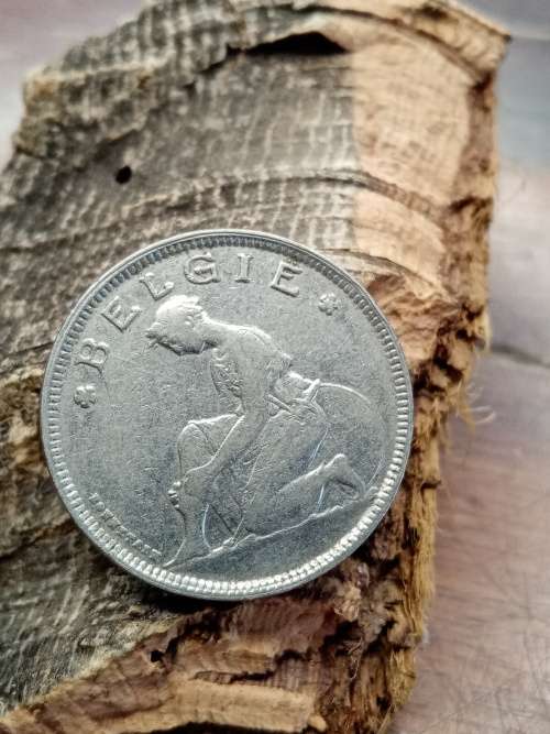 Belgium 2 Francs 1923