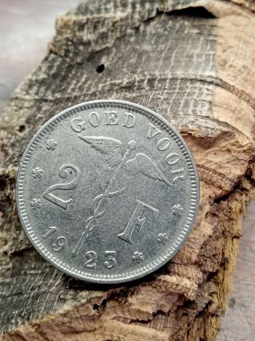 Belgium 2 Francs 1923