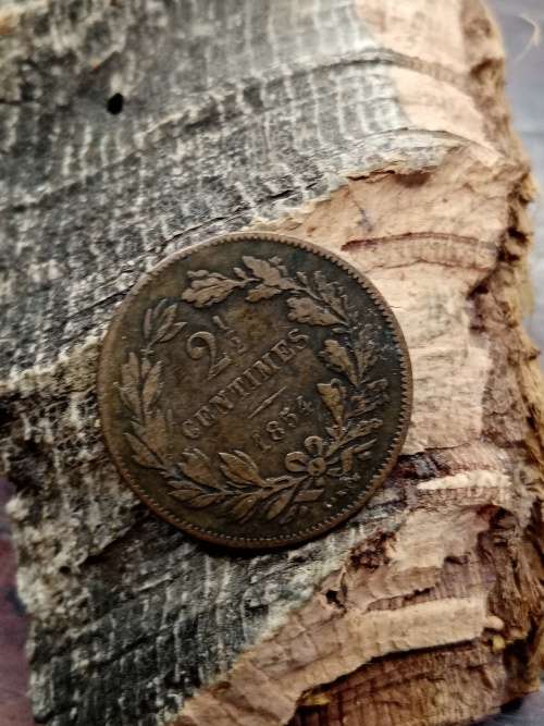Luxemborg 2 1/2 centimes 1854