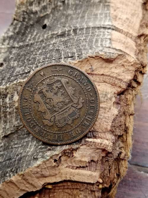 Luxemborg 2 1/2 centimes 1854