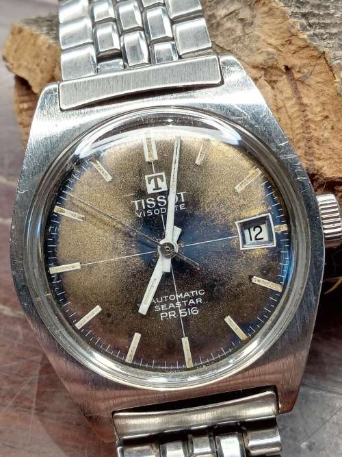 Tissot Visodate PR516 34mm ex crown